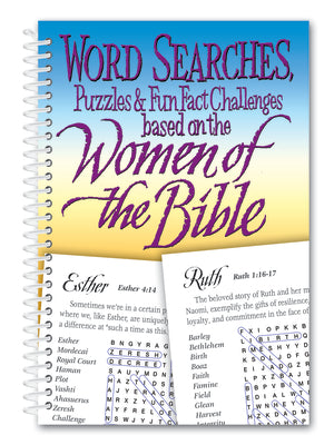Cover Image for Word Search Based on the Women of the Bible -- Product Concept Editors, Spiral
