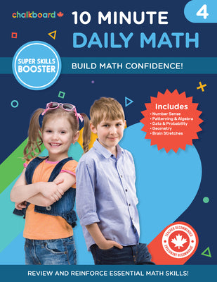 Cover Image for 10 Minute Daily Math Grade 4 -- Demetra Turnbull, Paperback