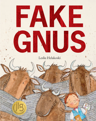 Cover Image for Fake Gnus -- Leslie Helakoski, Hardcover
