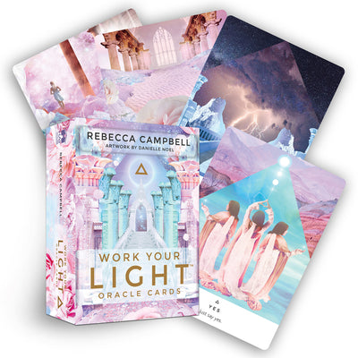 Cover Image for Work Your Light Oracle Cards: A 44-Card Deck and Guidebook -- Rebecca Campbell, Other