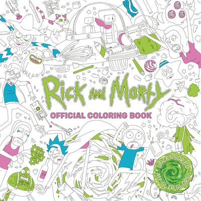 Cover Image for Rick and Morty Official Coloring Book -- Titan Books, Paperback