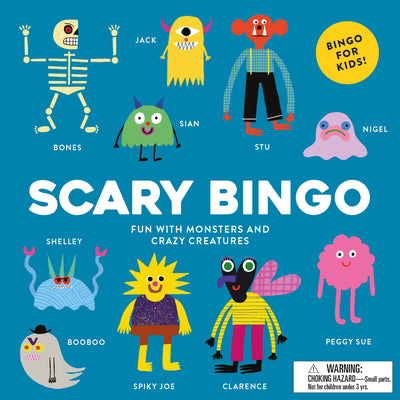 Cover Image for Scary Bingo: Fun with Monsters and Crazy Creatures -- Rob Hodgson, Board Games