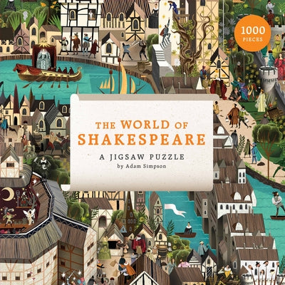 Cover Image for The World of Shakespeare 1000 Piece Puzzle: 1000 Piece Jigsaw Puzzle -- Adam Simpson, Other