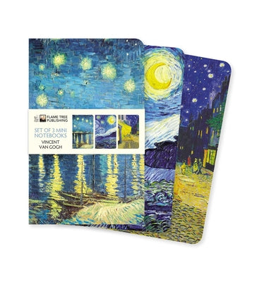 Cover Image for Vincent Van Gogh Set of 3 Mini Notebooks -- Flame Tree Studio, Other