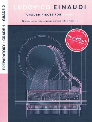 Cover Image for Ludovico Einaudi - Graded Pieces for Piano: Preparatory - Grade 2 -- Ludovico Einaudi, Paperback