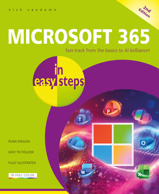 Cover Image for Microsoft 365 in Easy Steps -- Nick Vandome, Paperback