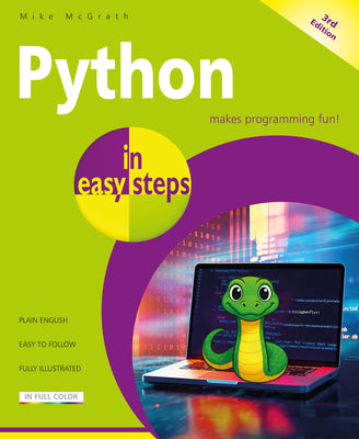 Cover Image for Python in Easy Steps -- Mike McGrath, Paperback