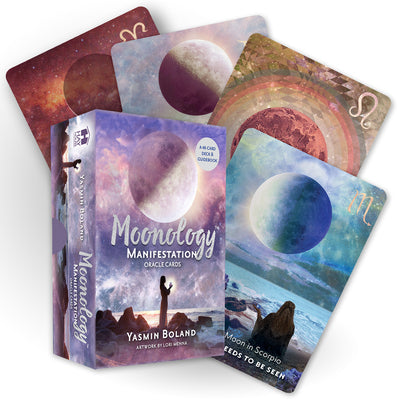 Cover Image for Moonology Manifestation Oracle: A 48-Card Moon Astrology Oracle Deck and Guidebook -- Yasmin Boland, Other