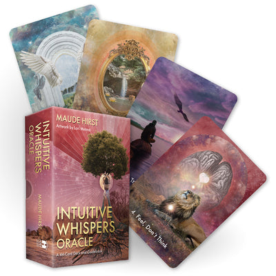 Cover Image for Intuitive Whispers Oracle: A 44-Card Deck and Guidebook -- Maude Hirst, Cards