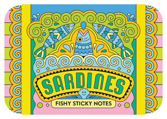 Cover Image for Sardines Fishy Sticky Notes -- Chronicle Books, Cards