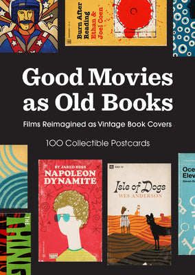 Cover Image for Good Movies as Old Books: 100 Collectible Postcards: Films Reimagined as Vintage Book Covers -- Matt Stevens, Novelty