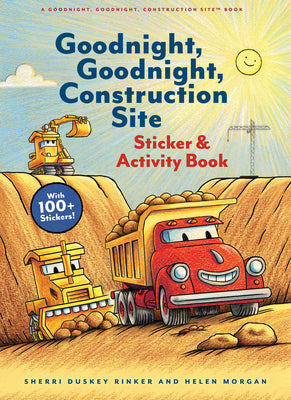 Cover Image for Goodnight, Goodnight, Construction Site Sticker & Activity Book -- Sherri Duskey Rinker, Paperback