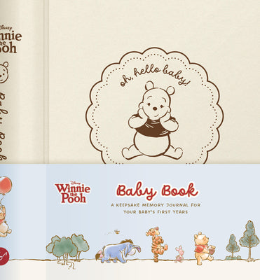 Cover Image for Disney Winnie the Pooh Baby Book: A Keepsake Memory Journal for Your Baby's First Years -- Disney, Other