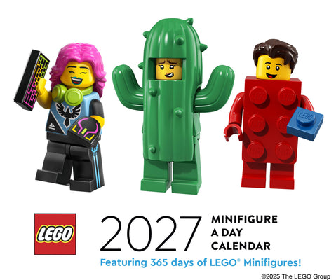 Cover Image for Lego Minifigure a Day 2027 Daily Calendar -- Lego, Daily
