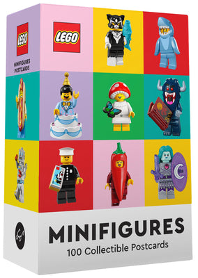 Cover Image for Lego Minifigures: 100 Collectible Postcards -- Lego, Novelty