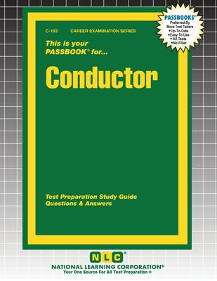 Cover Image for Conductor -- Passbooks, Paperback