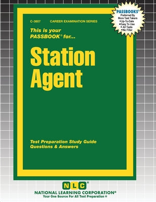 Cover Image for Station Agent -- Passbooks, Paperback