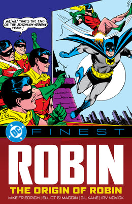 Cover Image for DC Finest: Robin: The Origin of Robin -- Sheldon Moldoff, Paperback