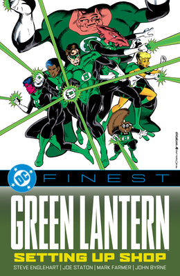 Cover Image for DC Finest: Green Lantern: Setting Up Shop -- Steve Englehart, Paperback