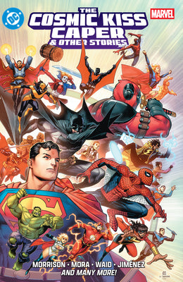 Cover Image for DC/Marvel: The Cosmic Kiss Caper & Other Stories -- Grant Morrison, Paperback