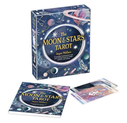Cover Image for The Moon & Stars Tarot: Includes a Full Deck of 78 Specially Commissioned Tarot Cards and a 64-Page Illustrated Book -- Jayne Wallace, Other