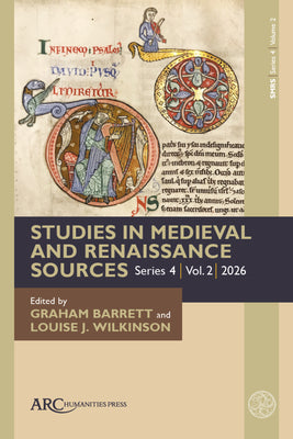 Cover Image for Studies in Medieval and Renaissance Sources, Series 4, Volume 2 -- Graham Barrett, Hardcover