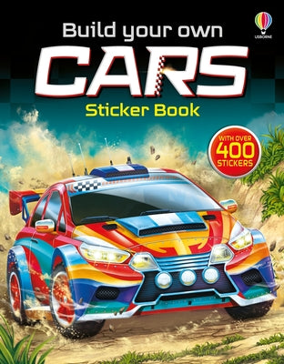 Cover Image for Build Your Own Cars Sticker Book -- Simon Tudhope, Paperback