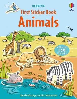 Cover Image for First Sticker Book Animals -- Jessica Greenwell, Paperback