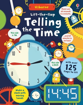 Cover Image for Lift-The-Flap Telling the Time -- Shaw Nielsen, Board Book