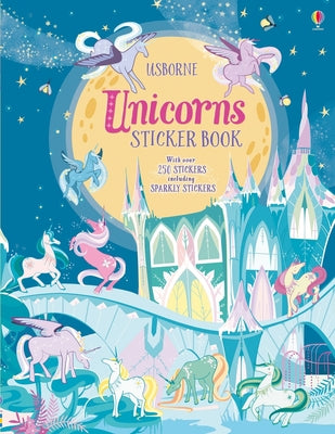 Cover Image for Unicorns Sticker Book -- Fiona Watt, Paperback