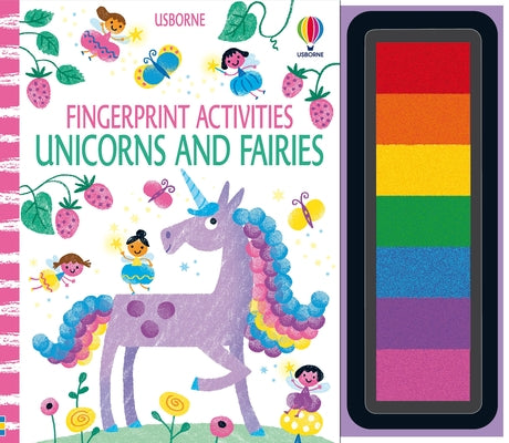 Cover Image for Fingerprint Activities Unicorns and Fairies -- Fiona Watt, Spiral