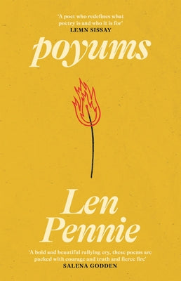 Cover Image for Poyums -- Len Pennie, Hardcover