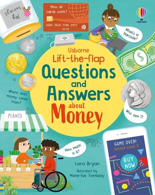 Cover Image for Lift-The-Flap Questions and Answers about Money -- Lara Bryan, Board Book