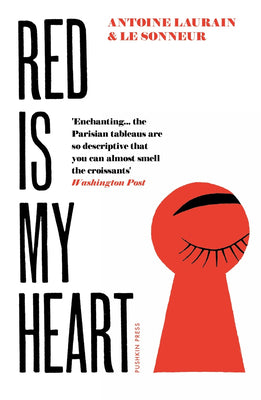 Cover Image for Red Is My Heart -- Antoine Laurain, Paperback