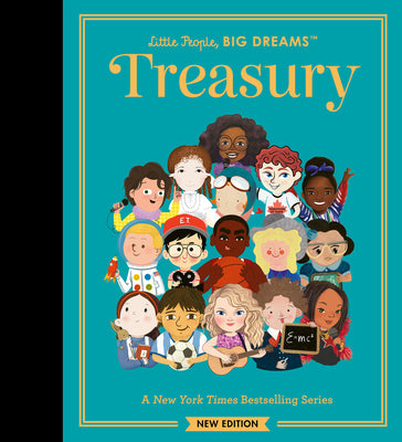 Cover Image for Little People, Big Dreams: Treasury: 50 Stories of Brilliant Dreamers -- Maria Isabel Sanchez Vegara, Hardcover