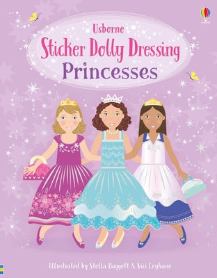 Cover Image for Sticker Dolly Dressing Princesses -- Fiona Watt, Paperback