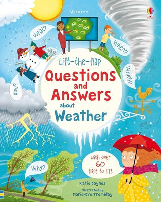 Cover Image for Lift-The-Flap Questions and Answers about Weather -- Katie Daynes, Board Book