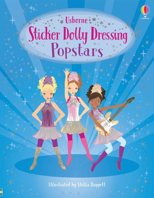 Cover Image for Sticker Dolly Dressing Popstars -- Lucy Bowman, Paperback