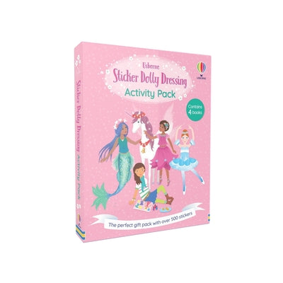 Cover Image for Sticker Dolly Dressing Activity Pack: Unicorns, Mermaids, Ballerinas & Best Friends -- Fiona Watt, Paperback