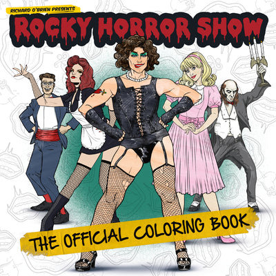 Cover Image for Rocky Horror Show: The Official Coloring Book -- Titan Books, Paperback