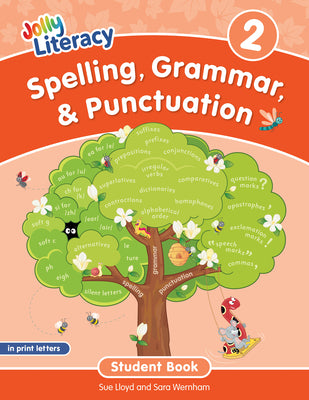 Cover Image for Spelling, Grammar, & Punctuation Student Book 2: In Print Letters (American English Edition) -- Sue Lloyd, Paperback