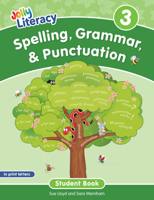 Cover Image for Spelling, Grammar, & Punctuation Student Book 3: In Print Letters (American English Edition) -- Sue Lloyd, Paperback