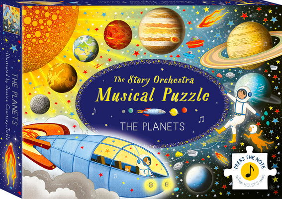Cover Image for The Story Orchestra: The Planets: Musical Puzzle: Press the Note to Hear Holst's Music -- Jessica Courtney Tickle, Jigsaw