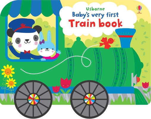 Cover Image for Baby's Very First Train Book -- Fiona Watt, Board Book