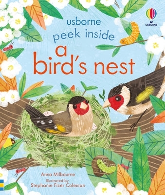 Cover Image for Peek Inside a Bird's Nest -- Anna Milbourne, Board Books
