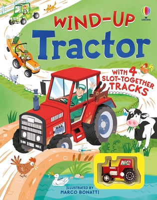 Cover Image for Wind-Up Tractor -- Sarah Hull, Board Books
