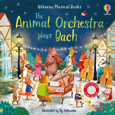 Cover Image for The Animal Orchestra Plays Bach -- Sam Taplin, Board Books