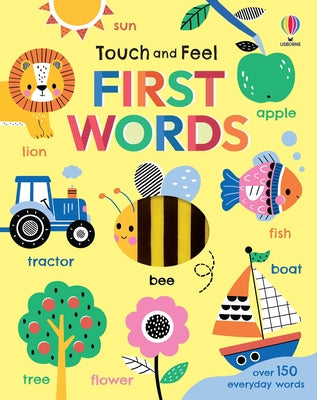 Cover Image for Touch-And-Feel First Words -- Felicity Brooks, Board Books