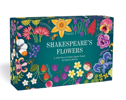 Cover Image for Shakespeare's Flowers: A 1000-Piece Jigsaw Puzzle with a Poetic Host of Flowers, Plants and Animals -- Rebecca Harris, Other