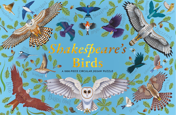 Cover Image for Shakespeare's Birds: A 1000-Piece Circular Jigsaw Puzzle by Rebecca Harris -- Rebecca Harris, Other